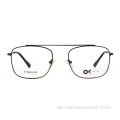 Vintage Design High -End -Titan -Brille